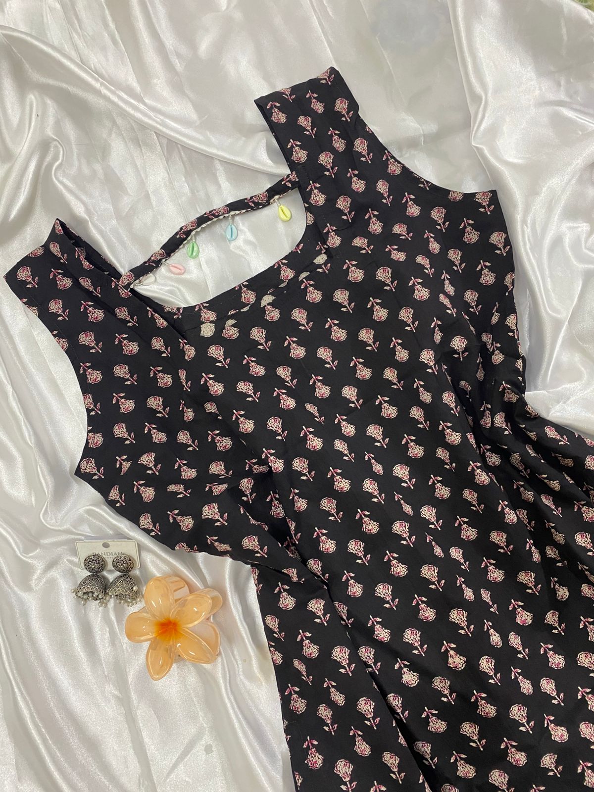 Oceanback Sleeveless Kurti